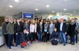 Studentai lankėsi aukštųjų technologijų įmonėse LEZ