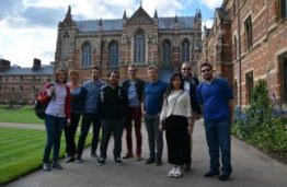 Fakulteto matematikai žinias gilino tarptautinėje vasaros mokykloje Oksforde