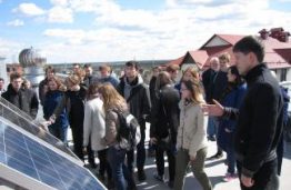 Studentų vizitas  Lietuvos energetikos institute