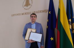 Fakulteto mokslininko T. Tamulevičiaus projektas apdovanotas INFOBALT stipendija