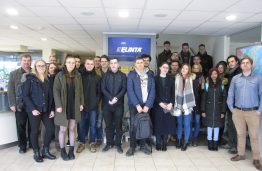 MGMF studentai lankėsi Kauno LEZ ir ten esančiose įmonėse