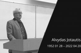 In memoriam: netekome doc. dr. Alvydo JOTAUČIO