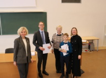 Konkurso nugalėtojų apdovanojimų ceremonija