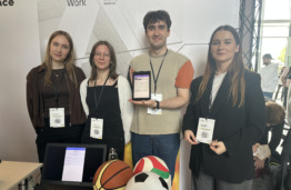 Technoramoje pristatyta „Algora“ programėlė sportininkams
